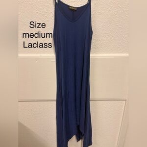 Laclass Women's Navy Maxi Dress
